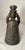 Antique 1800's Victorian Solid Heavy Bronze Elizabethan Lady Bell Boot Clapper For Sale - Image 10 of 14