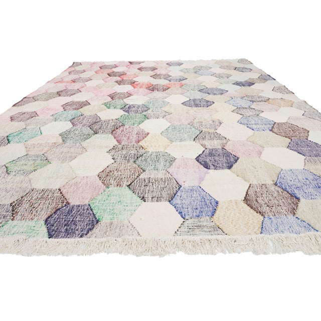 Contemporary Contemporary Turkish Kilim Rug, 08'04 X 11'05 For Sale - Image 3 of 10