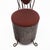 1950s Whimsical, Vintage French Steel Vanity Chair, Circa 1950 For Sale - Image 5 of 9