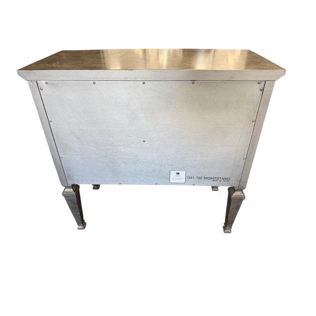 Fine Furniture Design Biltmore Collection Two Drawer Nightstand in Iron Gate For Sale In Indianapolis - Image 6 of 12