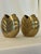 Vintage Hollywood Regency Art Deco Style Polished Brass Vases - A Pair Inspired by Dolbi Cashier. For Sale - Image 11 of 13