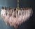 Murano Poliedri Chandelier with Pink Glasses from Carlo Scarpa, 1990s For Sale - Image 4 of 18