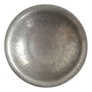 Vintage Bauhaus Pewter Bowl by Karl Raichle for Meersburg, 1930s