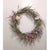 2020s Field of Flowers Spring Summer Door Wreath 18" Crochet Feather Bird House Wall For Sale - Image 5 of 11
