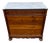 Vintage Louis Philippe Chest of Drawers with Fitted White Marble Top, 1960s For Sale