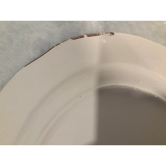 Large Vintage Transfer Ware Turkey Platter For Sale - Image 4 of 10