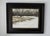 This artwork depicts a serene winter landscape, where muted browns and soft whites blend seamlessly, capturing the...