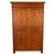 A fine quality antique 19th century French faux bamboo pine wardrobe/armoire, circa 1880. The armoire is made of finely...