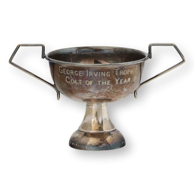 Midcentury 'Colt of the Year' Petit Trophy For Sale - Image 4 of 6