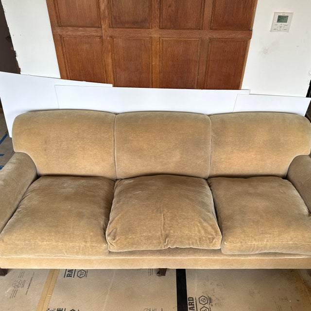 George Smith George Smith Traditional Rolled Arm Sofa For Sale - Image 4 of 8