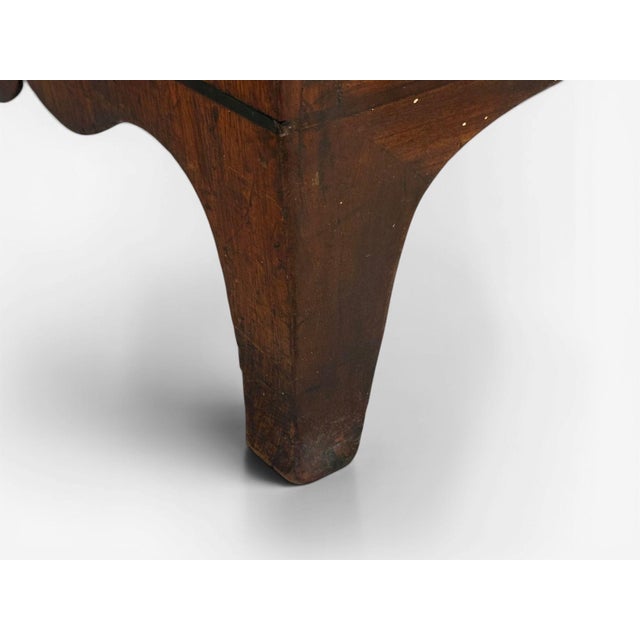 Georgian, Bow-Front Chest on Chest, Mahogany, Brass, England, 19th C. For Sale - Image 10 of 15