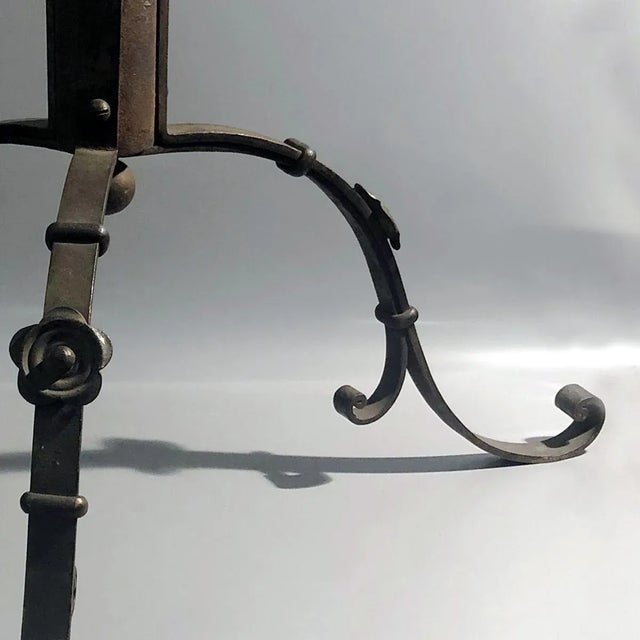 Christmas Tree Stand in Forged Iron, 1870s For Sale - Image 15 of 18
