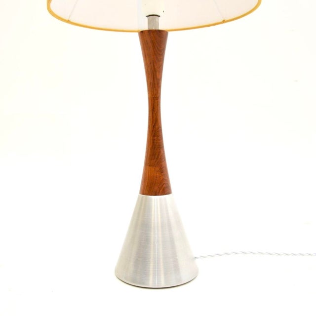 Mid-Century Modern Vintage Swedish Table Lamps from Bergboms, 1960s, Set of 2 For Sale - Image 3 of 10