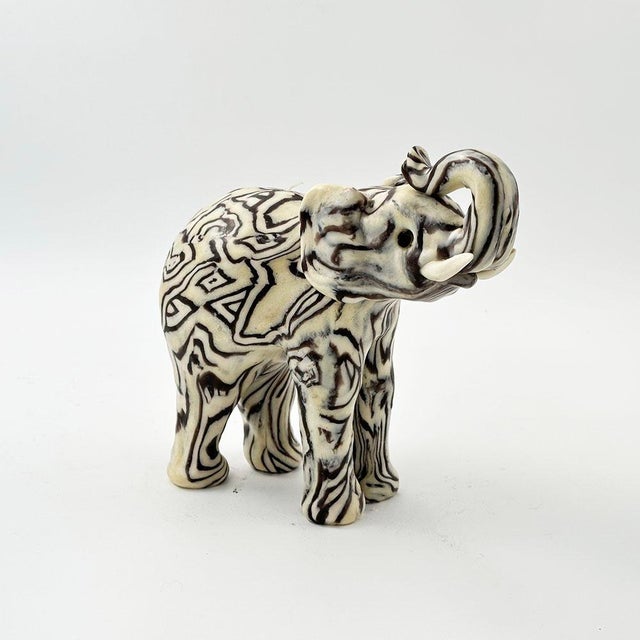 Cream Elephant Swazi Candle - Large For Sale In Houston - Image 6 of 6