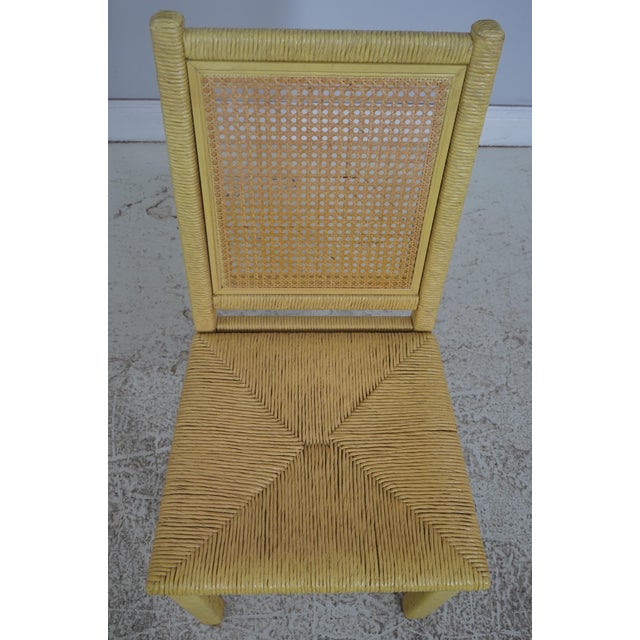 Lexington Henry Link Woven Wicker Writing Desk & Chair For Sale - Image 13 of 18