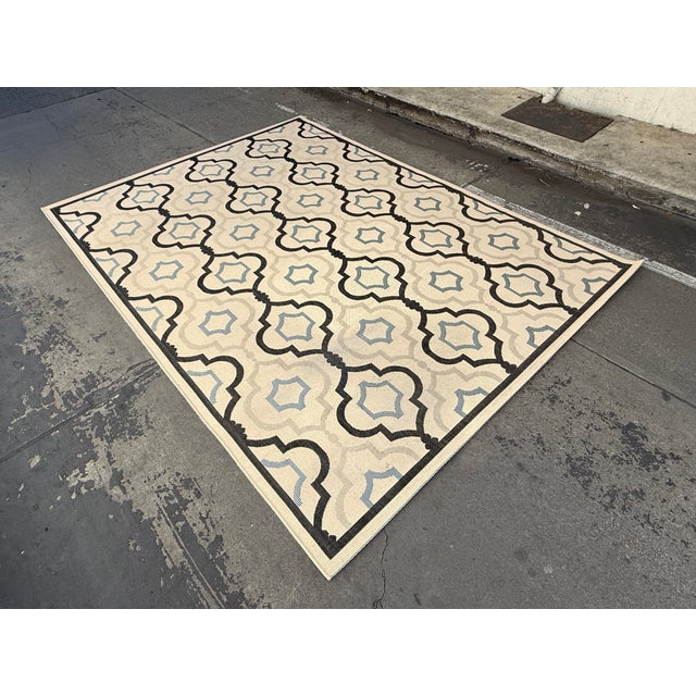 Textile 7ft 10in × 10ft 9in Safavieh Courtyard Collection Area Rug For Sale - Image 7 of 12