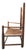 American Antique Children's Ladder Back Splint Weave Seat Chair For Sale - Image 3 of 5