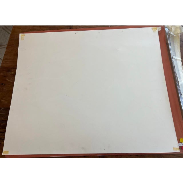 Giorgio Zennaro Vintage Abstract Silkscreen, Signed For Sale - Image 4 of 10