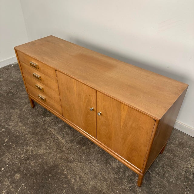 Brass Drexel Sun Coast Credenza Sideboard For Sale - Image 8 of 12