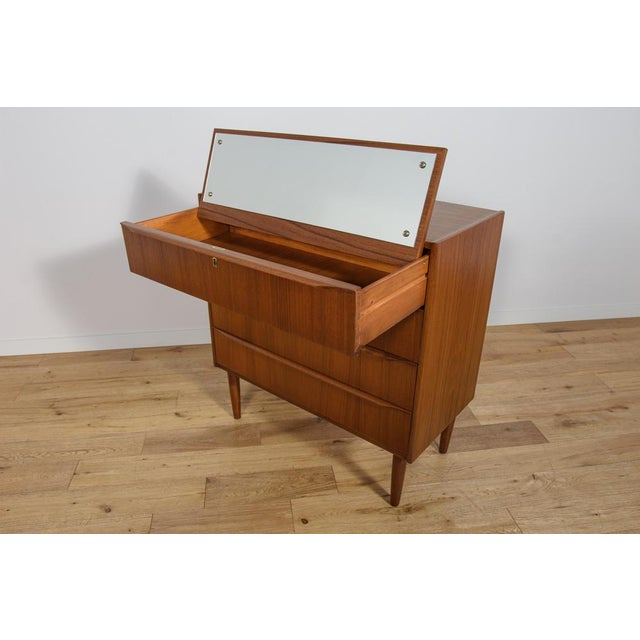 Mid-Century Teak Dresser with Dressing Table, Denmark, 1960s For Sale - Image 11 of 18