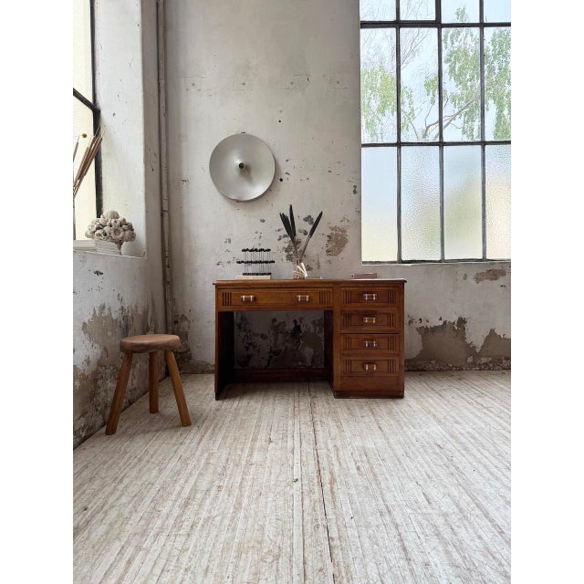 Vintage Art Deco Desk by Charles Dudouyt, 1930 For Sale - Image 3 of 18