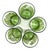 1970s Vintage Green Fern Botanical Highball Glasses – Mid-Century Modern / Tropical - Set of 5 For Sale - Image 5 of 13
