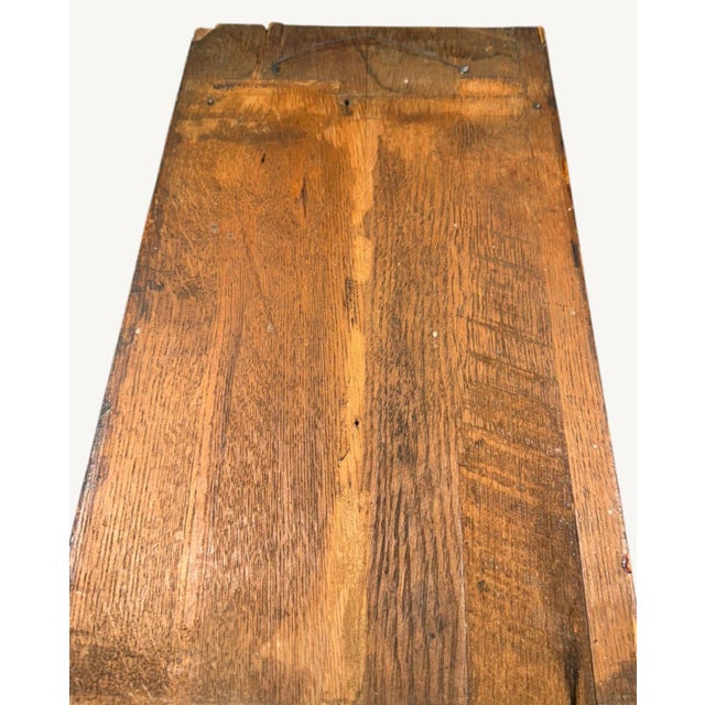 Gothic Antique Carved Oak Grotesque Mask Architectural Panel Renaissance Revival For Sale - Image 3 of 8