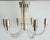 1970s 1970s Charles Hollis Jones Chrome and Lucite Chandelier For Sale - Image 5 of 12