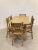 Dining Table in Wicker and Bamboo, 1970s For Sale - Image 11 of 13