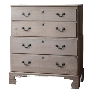 Georgian Oak Chest-on-Chest, c.1780 For Sale