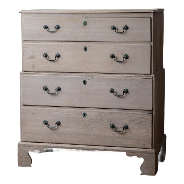 Georgian Oak Chest-on-Chest, c.1780 For Sale