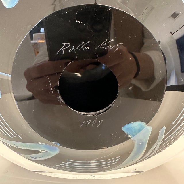 Disk Sculpture by Rollin Karg Art C. 1999 For Sale In Philadelphia - Image 6 of 6