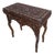 Early 20th Century Marquetry Inlay With Mother of Pearl Folding Game Table For Sale