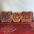This gorgeous collection of handmade trivets are intricately carved in a floral pattern and are perfect for your dining...