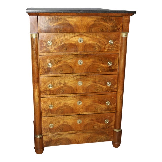 Empire Style Weekly Planner, Late 19th Century For Sale