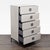 Modern Alf + DaFre Mont Blanc Modern 5-Drawer Dresser in Light Wood Finish For Sale - Image 3 of 11