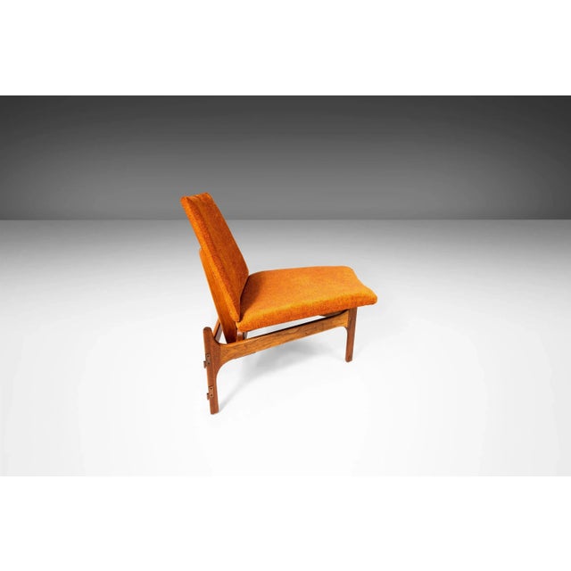 Modular Sectional of 3 Chairs & 2 Tables for Brown Saltman in Walnut, circa 1950's - 5 Pieces For Sale - Image 11 of 13