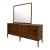 Lane Tuxedo Dresser and Mirror 1960 For Sale