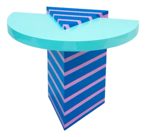 Half Keith Table by Jakob Mizrahi