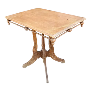 Antique Eastlake Walnut Side Table