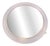 Illuminated Wall Mirror in Crystal Glass from Glashütte Limburg, Germany, 1960s For Sale