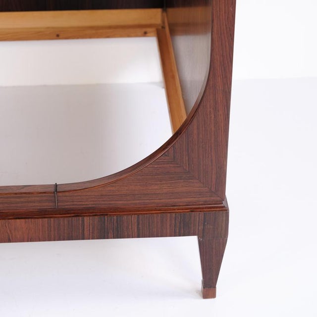 Vintage Danish Rosewood Bed, 1960s For Sale - Image 4 of 9