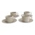 Ralph Lauren Home Belcourt Tea Cup and Saucer Set of 4 For Sale