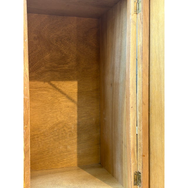 Vintage Pencil Reed Bamboo Rattan Chest Trunk Palm Beach For Sale In West Palm - Image 6 of 10