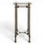 Wrought Iron Pedestal Table in the style of Diego Giacometti For Sale - Image 6 of 6