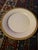 American 1990s "Gold Buffet" by Royal Gallery Dinner Plates Set of 6 For Sale - Image 3 of 5