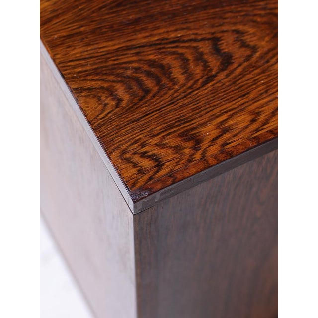 Dry Bar Tambour Cabinet in Rosewood and Metal from Nipu, Denmark, 1960s For Sale - Image 12 of 15