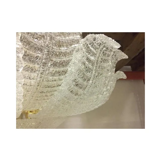 Gold Murano Glass Sputnik Chandeliers by Simoeng, Set of 2 For Sale - Image 8 of 13