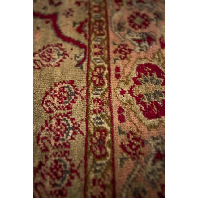 Antique Tabriz Hadjalili Rug For Sale - Image 4 of 12