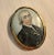 Hand painted Antique Georgian Mourner's Brooch A beautiful and rare piece of antique vintage jewelry Mourning brooches are...